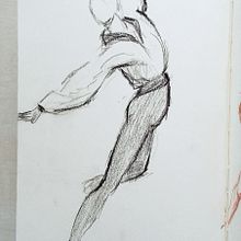 Figura Humana en Movimiento. Sketching, and Sketchbook project by Ainhoa Venegas - 03.04.2023