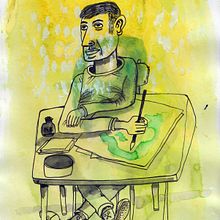 No se para que dibujo. Traditional illustration, Character Design, Drawing & Ink Illustration project by Salva Insa - 03.04.2023