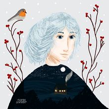My project for course: Animated Portrait Illustration with Photoshop. Traditional illustration, Animation, Drawing, Portrait Drawing, Digital Drawing, and Animated Illustration project by Ricarda Schneider - 03.04.2023