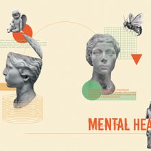 Mental Health. Graphic Design, Collage, Digital Illustration, and Editorial Illustration project by Rita Colaço - 03.04.2023