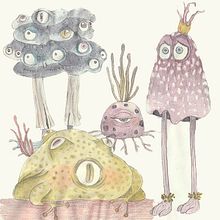 Mi proyecto del curso: Sketchbook de naturaleza fantástica: dibuja criaturas de otro mundo. Un proyecto de Dibujo a lápiz, Dibujo, Pintura a la acuarela, Sketchbook e Ilustración naturalista				 de Verónica - 21.02.2023