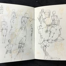 Mi proyecto del curso: Dibujo anatómico para principiantes. Un proyecto de Bellas Artes, Bocetado, Dibujo a lápiz, Dibujo, Dibujo realista y Dibujo anatómico de Guillermo Benítez - 05.03.2023