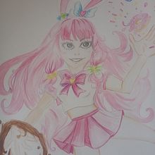 Mi proyecto del curso: Dibujo de personajes expresivos. Un progetto di Illustrazione tradizionale, Character design, Fumetto, Disegno a matita, Disegno, Pittura ad acquerello e Manga di valentineskyler - 05.03.2023