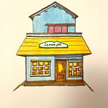 My project for course: Expressive Architectural Sketching with Colored Markers . % anniesnowy tarafından hazırlanan Eskiz çizimi, Çizim, Mimari İllüstrasyon, Eskiz defteri, Ve Mürekkep İllüstrasyonu projesi - 03.06.2023