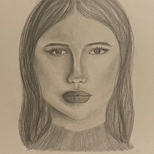 Retratos con diferentes sombras. Een project van Traditionele illustratie van Ainhoa González García - 06.03.2023