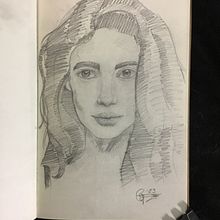 Mi proyecto del curso: Sketchbook de retrato: explora el rostro humano. Un proyecto de Bocetado, Dibujo, Dibujo de Retrato, Dibujo artístico y Sketchbook de Guillermo Benítez - 06.03.2023