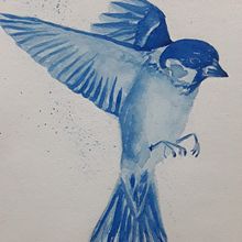 Mi proyecto del curso: Técnicas experimentales de acuarela para principiantes. Traditional illustration, Fine Arts, Watercolor Painting, and Naturalistic Illustration project by Deysi Sánchez - 03.06.2023