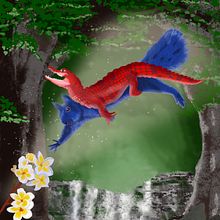 Mein Abschlussprojekt für den Kurs: Digitale Fantasy-Tierillustration für Anfänger. Traditional illustration, Drawing, Digital Illustration, Digital Drawing, and Digital Painting project by 5shzrgr59h - 03.06.2023
