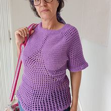 Regata Jasmim. Un proyecto de Crochet y Diseño de vestuario de Kátia Cristina - 06.03.2023