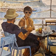 Pittura di paesaggi realistici ad acquerello: "CALURA". Watercolor Painting project by Giovanni MEDUSEI - 03.06.2023