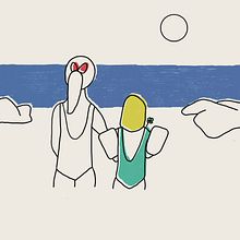 Mein Abschlussprojekt für den Kurs: Von der autobiografischen Erzählung zur illustrierten Geschichte. Een project van Traditionele illustratie, Schrijven, Tekening met potlood, Stor, telling, Kinderillustratie,  Illustratie met inkt, Verhaallijn, Non-fictie schrijven y Prentenboeken van Anja Kabakeris - 06.03.2023