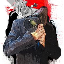 16 SEMANA DE CINE EXPERIMENTAL DE MADRID. Traditional illustration, Design, Film, Video, and TV project by Nora Blanco Hernández - 03.06.2023