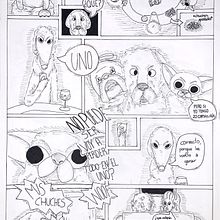 Cómic libre - 1r Bachillerato - Cultura Audiovisual . Comic de Meritxell Esteve Avileo - 03.06.2023
