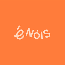 Projeto final - É Nóis. Design, Br, ing, Identit, Logo Design, Digital Design, Stationer, and Design project by Marcos Sousa - 03.05.2023