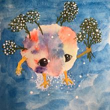 Mi proyecto del curso: Sketchbook de naturaleza fantástica: dibuja criaturas de otro mundo. Een project van Tekening met potlood,  Tekening, Aquarelschilderen, Sketchbook y Naturalistische illustratie van Martha Gpe. Rojas Mena - 06.03.2023