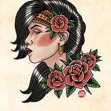 Cigana. Traditional illustration project by Gustavo Souto - 03.06.2023