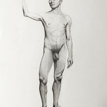 Meu projeto do curso: Desenho realista da figura humana. Traditional illustration, Fine Arts, Sketching, Pencil Drawing, Drawing, Realistic Drawing, and Figure Drawing project by Lucas Ramos - 03.07.2023