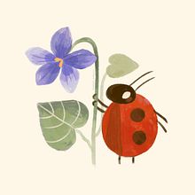 Ladybird. Un proyecto de Ilustración tradicional de Raahat Kaduji - 14.02.2023