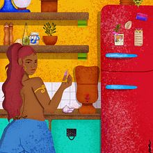 Meu projeto do curso: Ilustração digital colorida no Procreate. Un projet de Illustration traditionnelle, Dessin, Illustration numérique , et Dessin numérique de carolinamsssilva - 07.03.2023