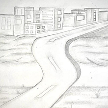 Mundo perspectiva. Traditional illustration project by Ivet Martínez - 03.07.2023