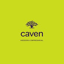 Mi proyecto del curso: caven - asesoría empresarial. Un progetto di Design, Br, ing, Br, identit, Graphic design e Design di loghi di Alexander Campusano - 07.03.2023