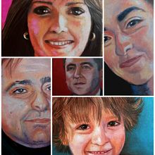 Mi proyecto del curso: Retrato con pintura al óleo: explora la luz y las sombras. Fine Arts, Painting, and Oil Painting project by María Cristina Viñas Paz - 03.07.2023