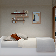 Interiorismo de pequeño Dormitorio. Architecture & Interior Design project by videsaba - 03.08.2023