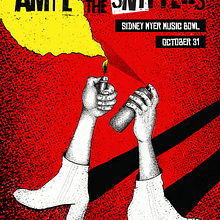  Illustration for Music Lovers : Amyl & the Sniffers. Traditional illustration, Poster Design, and Fine Arts project by Kiefer Jenkins - 03.08.2023