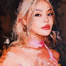 She is Lily Maymac - My Project in Portrait Painting by Rod Lovell. Design, Traditional illustration, Advertising, Music, Fashion Design, Fashion Photograph, Fashion Illustration	, Pencil Drawing, Drawing, Portrait Drawing, Realistic Drawing, Artistic Drawing, Digital Drawing, Figure Drawing, Colored Pencil Drawing, Arts, Crafts, Fine Arts, Portrait Photograph, Portfolio Development, Self-Portrait Photograph, Painting, Watercolor Painting, Acr, lic Painting, Oil Painting, Digital Painting, Gouache Painting, Matte Painting, Decorative Painting, Instagram Photograph, Instagram, Character Design, Accessor, Design, Editorial Design, Digital Illustration, Editorial Illustration, Botanical Illustration, Br, ing, Identit, Br, and Strateg project by Rod Lovell - 03.04.2023
