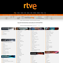 Verifica RTVE - Herramientas avanzadas. Un progetto di HTML, CSS, Web development e UX / UI di Enrique Sáez Mata - 08.03.2023
