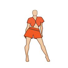 Desenvolvimento de short + cropped Ein Projekt aus dem Bereich Modedesign von Priscila Raquel - 06.03.2023