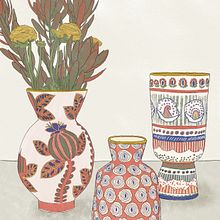 Jarrones. Een project van Traditionele illustratie van Maria Aracil Lopez - 08.03.2023