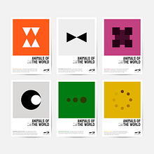 Animals characters. ZOO street posters. Un progetto di Br, ing, Br, identit e Graphic design di Natalia - 08.03.2023