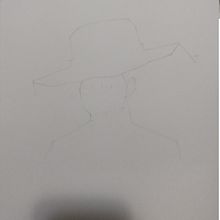 Meu projeto do curso: Retrato realista com lápis grafite. Traditional illustration, Fine Arts, Sketching, Pencil Drawing, Drawing, Portrait Drawing, Realistic Drawing, Artistic Drawing, and Figure Drawing project by vitorarq1 - 03.08.2023