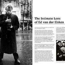 Tijdschrift pagina maken. T, and pograph project by Lotte Visser - 03.09.2023