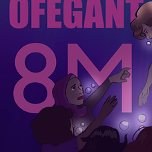 8M Poster - Cartel 8M. Design, Traditional illustration, Advertising, and Graphic Design project by Paula Jiménez - 03.08.2023