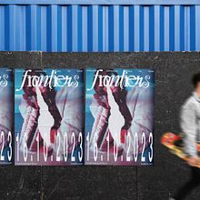 Mein Abschlussprojekt für den Kurs: Brich die Regeln: Experimentelle Designtechniken. Graphic Design, Poster Design, T, pograph, and Design project by Denny - 03.08.2023