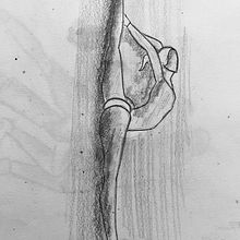 D.A: Figura en movimiento 1.. Een project van Tekening met potlood van Carla Villamana - 09.03.2023