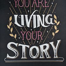 My project for course:  Intro to Hand-Lettering for Inspirational Quotes. T, pograph, Calligraph, Lettering, T, pograph, Design, H, and Lettering project by Diane Perry - 03.09.2023