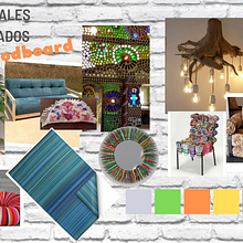 Mi proyecto del curso: Sala Relax materiales reciclados . Un projet de Architecture d'intérieur, Design d'intérieur, Décoration, Décoration d'intérieur , et Design d'espace de Aitana Barrigüete Fuentes - 13.03.2023