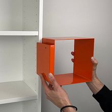 CLIPSHELF: IKEA Billy add-on for PURSTAHL. Un progetto di Design, Design e creazione di mobili e Architettura d'interni di Michael Hilgers - 10.03.2023