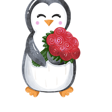 penguin stickers . % Jacqueline Bier tarafından hazırlanan Geleneksel illüstrasyon projesi - 03.05.2023