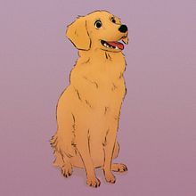 Dog portraits. Digital Illustration, Digital Drawing, and Drawing project by Ziggy Minamoto - 03.10.2023