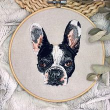 Mi proyecto del curso: Retratos de mascotas: técnicas para bordar pelaje. Projekt z dziedziny Craft,  Haft, Wzornictwo tekst i liów użytkownika Lucía - 10.03.2023