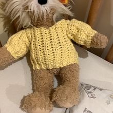 Mein Abschlussprojekt für den Kurs: Häkeln: Gestalte Kleidungsstücke mit nur einer Nadel. Un proyecto de Diseño de moda, Tejido, DIY, Crochet y Diseño textil de Nadine Ru - 10.03.2023