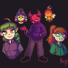 Dibujos que hacia antes de los cursos.. Un proyecto de Ilustración tradicional y Pixel art de Gabriel Aliaga Sanchez - 17.02.2023