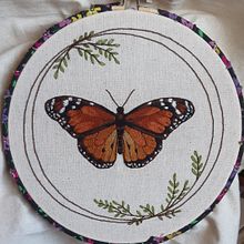 Mi proyecto del curso: Técnicas de bordado realista. Projekt z dziedziny Trad, c, jna ilustracja,  Haft, Wzornictwo tekst i liów użytkownika Camila González Acevedo - 10.03.2023
