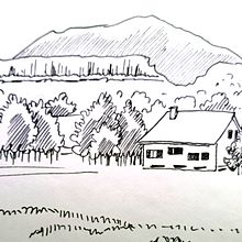 Mój projekt z kursu: Akwarelowy dziennik podróży. Un proyecto de Ilustración tradicional, Pintura a la acuarela, Ilustración arquitectónica y Sketchbook de halina - 10.03.2023
