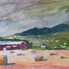 Mi proyecto del curso: Paisajes atmosféricos en acuarela. Un proyecto de Pintura a la acuarela de Carlos Gallegos - 10.03.2023