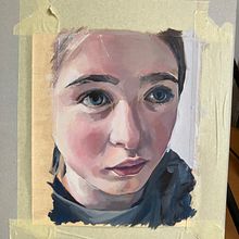Portrait of Eilidh. Fine Arts project by Amy McCallum - 03.10.2023
